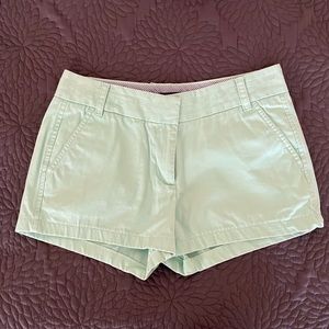 Seafoam green chino shorts - J. Crew